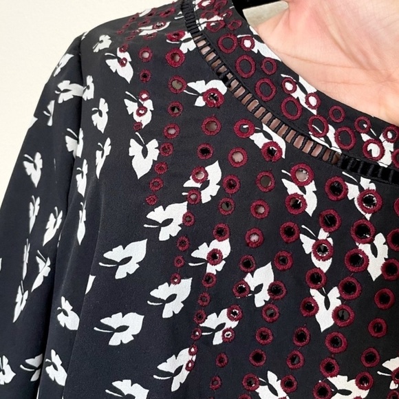 Anthropologie Ranna Gill Madine Printed Embroidered Romper - Size Medium - Picture 11 of 11